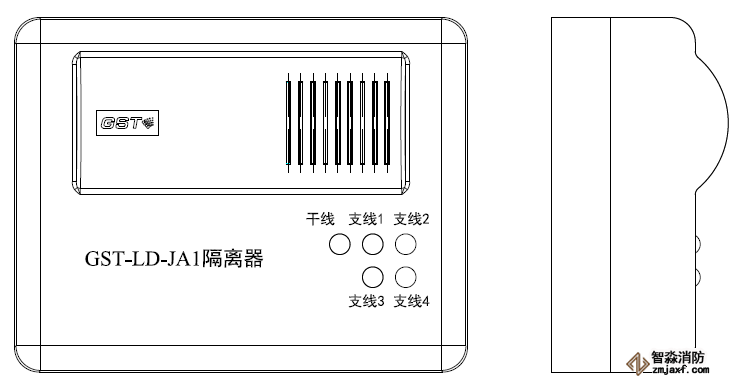 GST-LD-JA1隔離器結(jié)構(gòu)特性